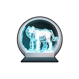 White Tiger Ice Sculpture