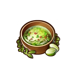 Black moss soup