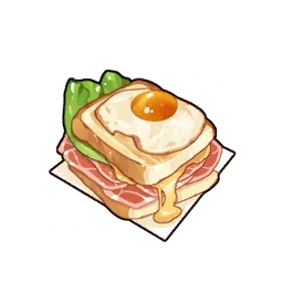 Juicy meat sandwich