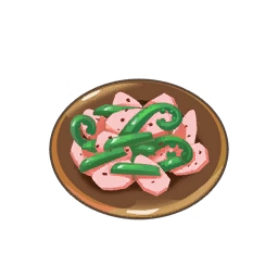 Beet with Fiddlehead