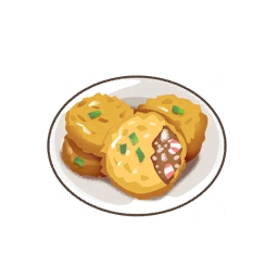 Corn and Seafood Biscuit